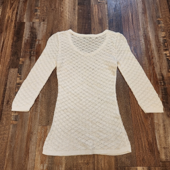 Ann Taylor Crochet Sweater - Picture 2 of 5